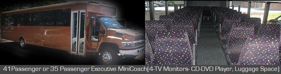 Atlanta 41 35 Passenger Mini Coach charter rental